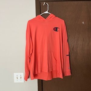 CHAMPION Coral Hooded Longsleeve